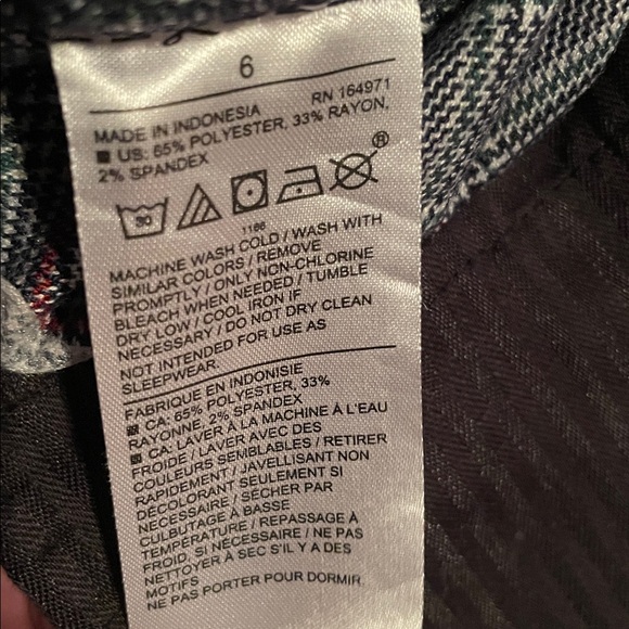 Janie and Jack Gray Plaid Jogger Dress Pants Boys Size 6 - Picture 5 of 10